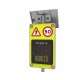 Radar preventiv afisare viteza + pictograme + text variabil 1500x900